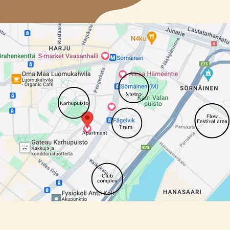 In The Heart Of Kallio Near Tram & Metro Helsinki